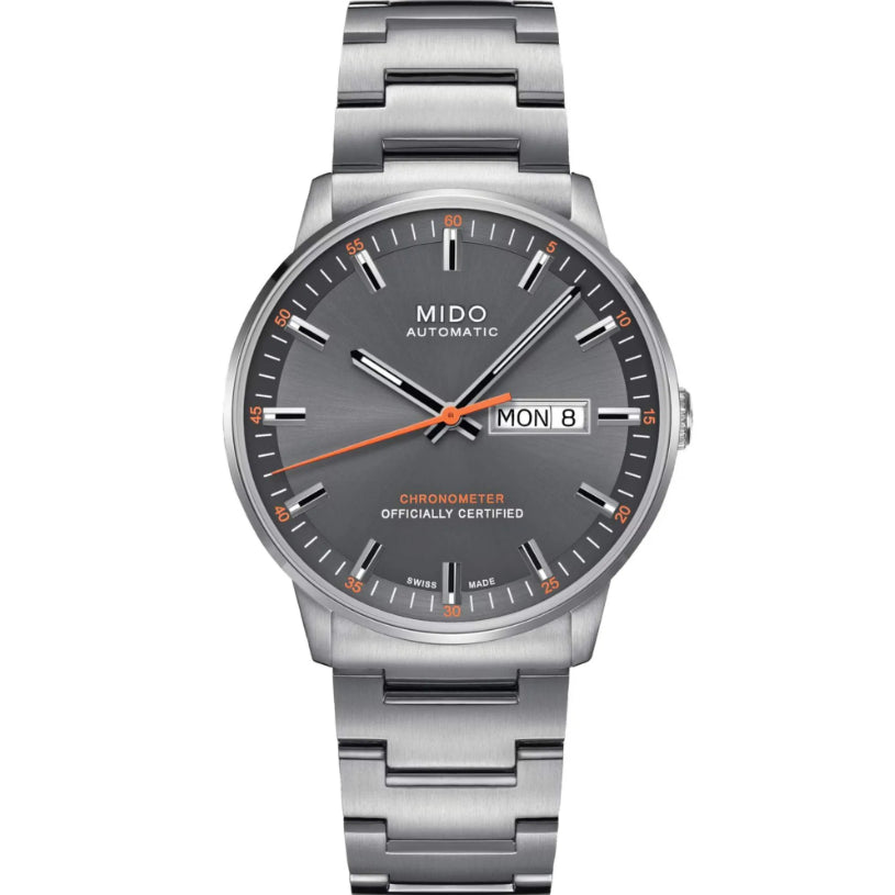 Mido Commander II Chronometer COSC Automático Antracite M021.431.11.061.01 Mido Commander II Chronometer COSC Automático Antracite M021.431.11.061.01